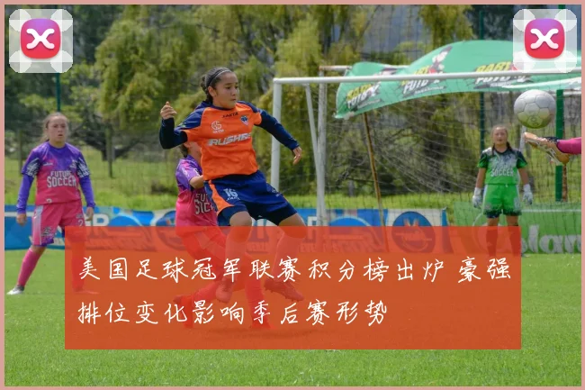 美国足球冠军联赛积分榜出炉 豪强排位变化影响季后赛形势